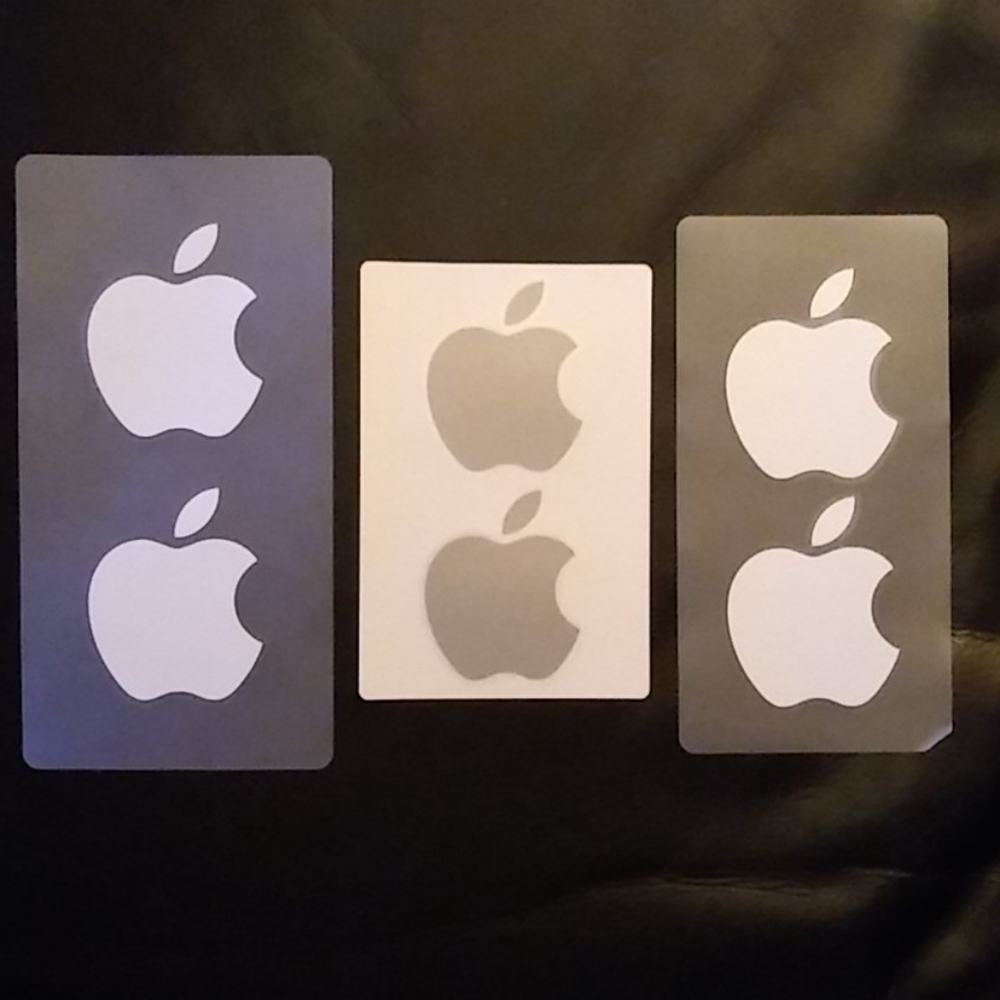 iphone APPLE decal Stickers